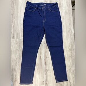 Old Navy Deep Blue Wow Super-Skinny Jeans